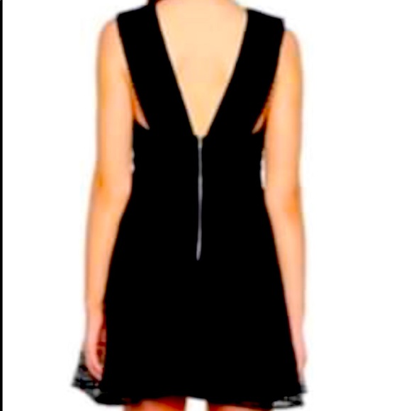 Bardot Black Mini Dress - Picture 2 of 3